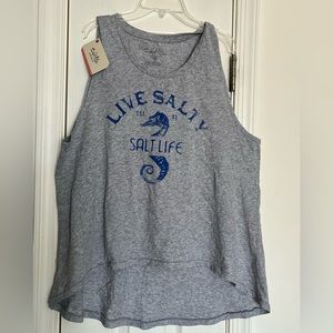 Womens salt life sleeveless top size XL new with tags